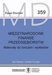 ksiazka tytu: Midzynarodowe finanse przedsibiorstw MD 359 autor: liwiski Pawe