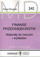 Finanse przedsibiorstw Materiay do wicze i wykadw MD 341 wyd.2, liwiski Pawe