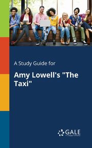 ksiazka tytu: A Study Guide for Amy Lowell's 