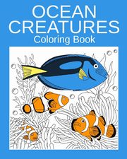 Ocean Creatures Coloring Book, PaperLand