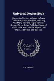 ksiazka tytu: Universal Recipe Book autor: Harper H W.
