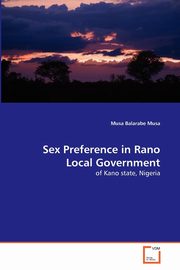 Sex Preference in Rano Local Government, Musa Musa Balarabe