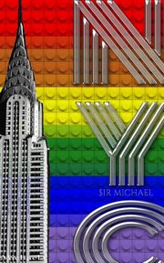 Rainbow Pride Iconic Chrysler Building New York City Sir Michael Huhn Artist Drawing Journal, Huhn Michael