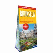 Bruksela laminowany map&guide 2w1: przewodnik, praca zbiorowa, tekst: Anna Dr