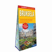 Bruksela laminowany map&guide 2w1 przewodnik i mapa, Drek Anna