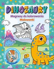 Magnesy do kolorowania Dinozaury, Korolkiewicz Elbieta