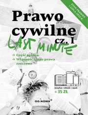 Last Minute Prawo Cywilne cz.1, Bogusaw Gszcz, Anna Talaga