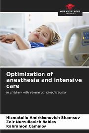 Optimization of anesthesia and intensive care, Shamsov Hizmatullo Amirkhonovich