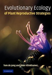 ksiazka tytu: Evolutionary Ecology of Plant Reproductive Strategies autor: de Jong Tom J.