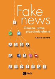 ksiazka tytu: Fake news autor: Rosiska Klaudia