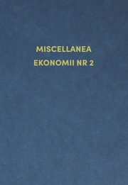 Miscellanea ekonomii nr 2, 