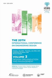ksiazka tytu: Proceedings of the 20th International Conference on Engineering Design (ICED 15) Volume 3 autor: 