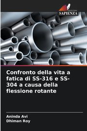 Confronto della vita a fatica di SS-316 e SS-304 a causa della flessione rotante, Avi Aninda