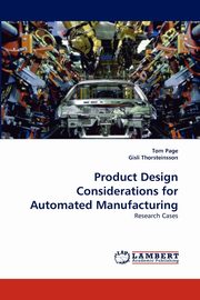 Product Design Considerations for Automated Manufacturing, Page Tom