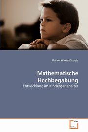 ksiazka tytu: Mathematische Hochbegabung autor: Walder-Gstrein Marion
