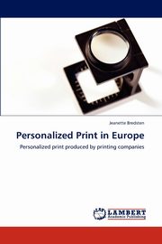 Personalized Print in Europe, Bredsten Jeanette