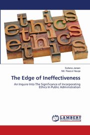 The Edge of Ineffectiveness, Jareen Sultana
