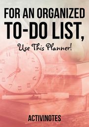 For an Organized to-do List, use This Planner!, Activinotes