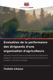 valuation de la performance des dirigeants d'une organisation d'agriculteurs, Likassa Teshale