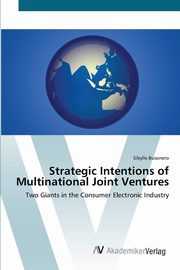 Strategic Intentions of Multinational Joint Ventures, Busonero Sibylle