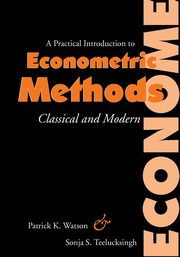 A Practical Introduction to Econometric Methods, Watson Patrick K.