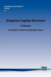 Empirical Capital Structure, Parson Christopher