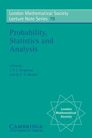 ksiazka tytu: Probability, Statistics and Analysis autor: 