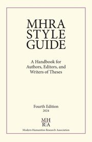 MHRA Style Guide, 