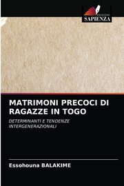 MATRIMONI PRECOCI DI RAGAZZE IN TOGO, BALAKIME Essohouna