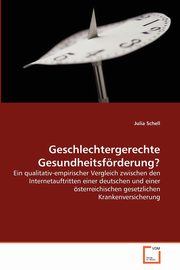 Geschlechtergerechte Gesundheitsfrderung?, Schell Julia