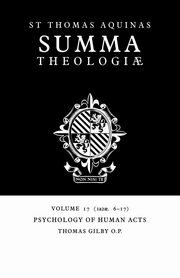 Psychology of Human Acts, Aquinas Thomas