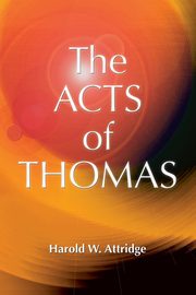 Acts of Thomas, Attridge Harold W.