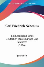 Carl Friedrich Nebenius, Beck Joseph