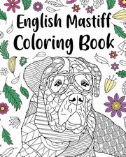 English Mastiff Coloring Book, PaperLand