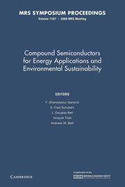 Compound Semiconductors for Energy Applications and Environmental Sustainability, 