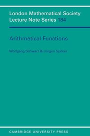 Arithmetical Functions, Schwarz Wolfgang