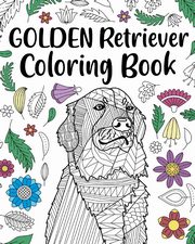 ksiazka tytu: Golden Retriever Coloring Book autor: PaperLand