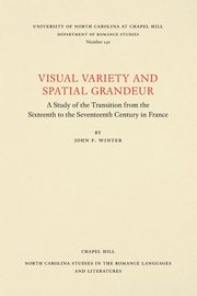 Visual Variety and Spatial Grandeur, Winter John F.