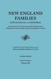 New England Families, Cutter William Richard