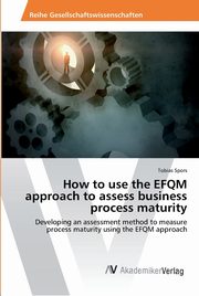 How to use the EFQM approach to assess business process maturity, Spors Tobias