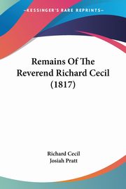 Remains Of The Reverend Richard Cecil (1817), Cecil Richard