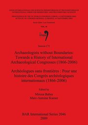 Archaeologists without Boundaries / Archologues sans fronti?res, 