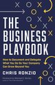 The Business Playbook, Ronzio Chris