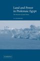 Land and Power in Ptolemaic Egypt, Manning J. G.