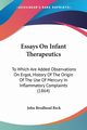 Essays On Infant Therapeutics, Beck John Brodhead