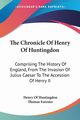 The Chronicle Of Henry Of Huntingdon, Huntingdon Henry Of