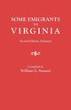 Some Emigrants to Virginia. Second Edition, Enlarged, Stanard William G.