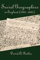 Social Geographies in England (1200-1640), Postles David A.
