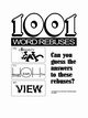 1001 Word Rebuses, Weissinger Norbert