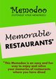 Memodoo Memorable Restaurants, Memodoo